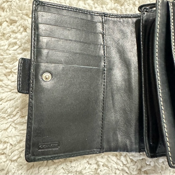 Coach Black and grey  Women's Wallet - Picture 5 of 13